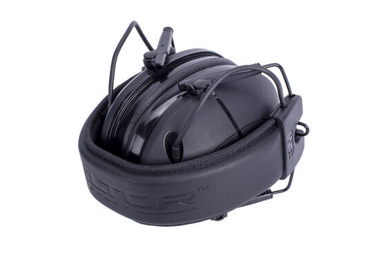 3Ms Peltor Sport Tactical 100 ear muffs are electronic hearing protection that folds to a compact package for storage in your range bag
